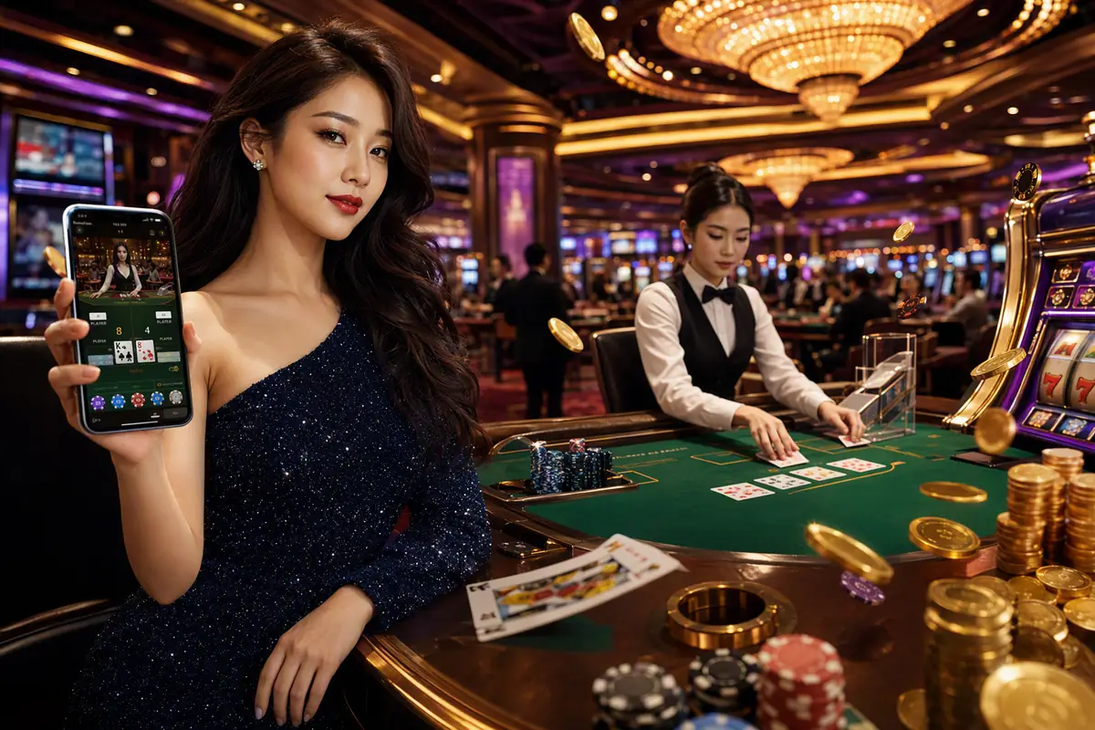 amoicuci blackjack meja live dealer