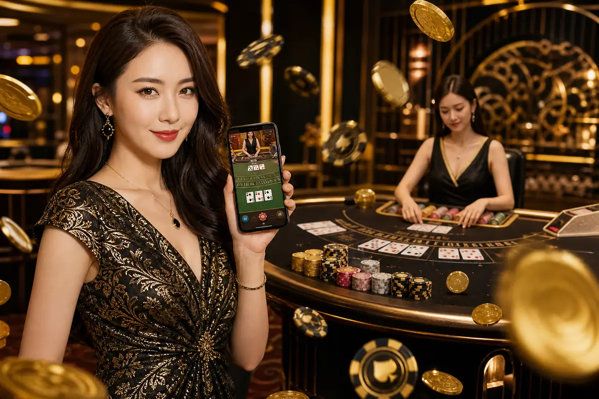 amoicuci antara muka permainan slot mudah alih